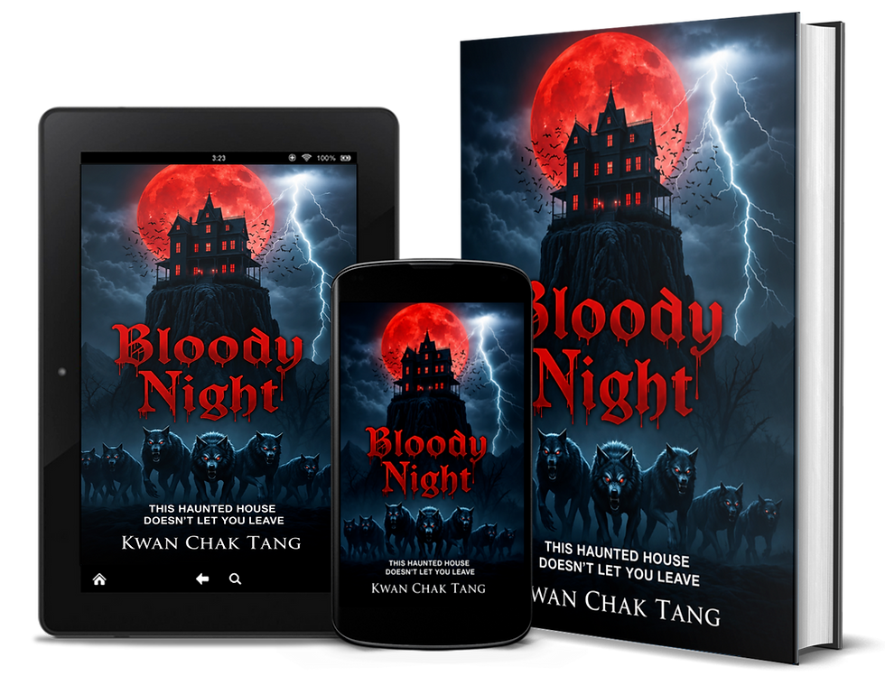 Bloody Night book cover by Kwan Chak Tang