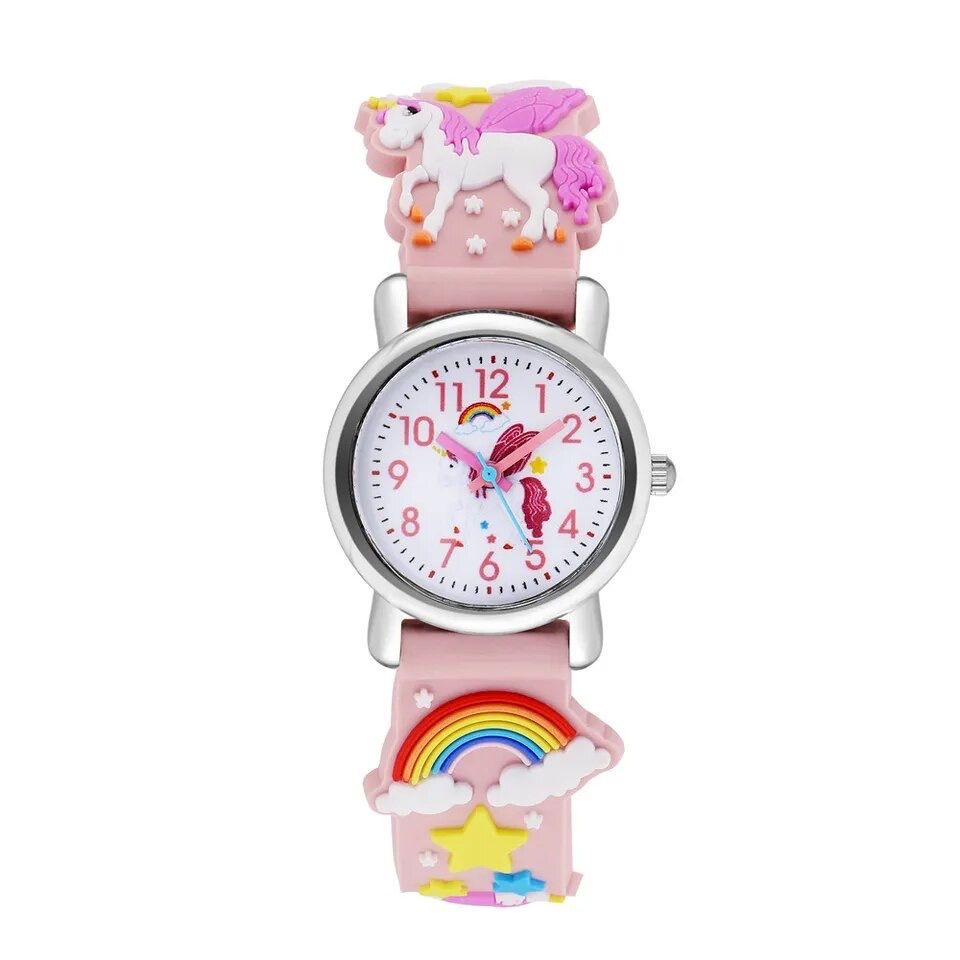 Thumbnail: Kawaii Watch, Blue or Pink, featuring Rainbows & Unicorns
