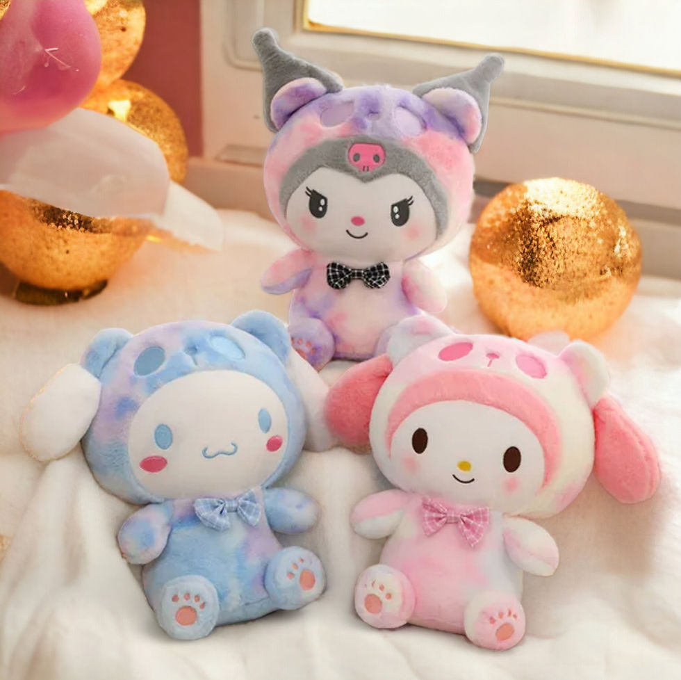 Thumbnail: Huge! Sanrio Friends Plushie, 17 Inches Tall