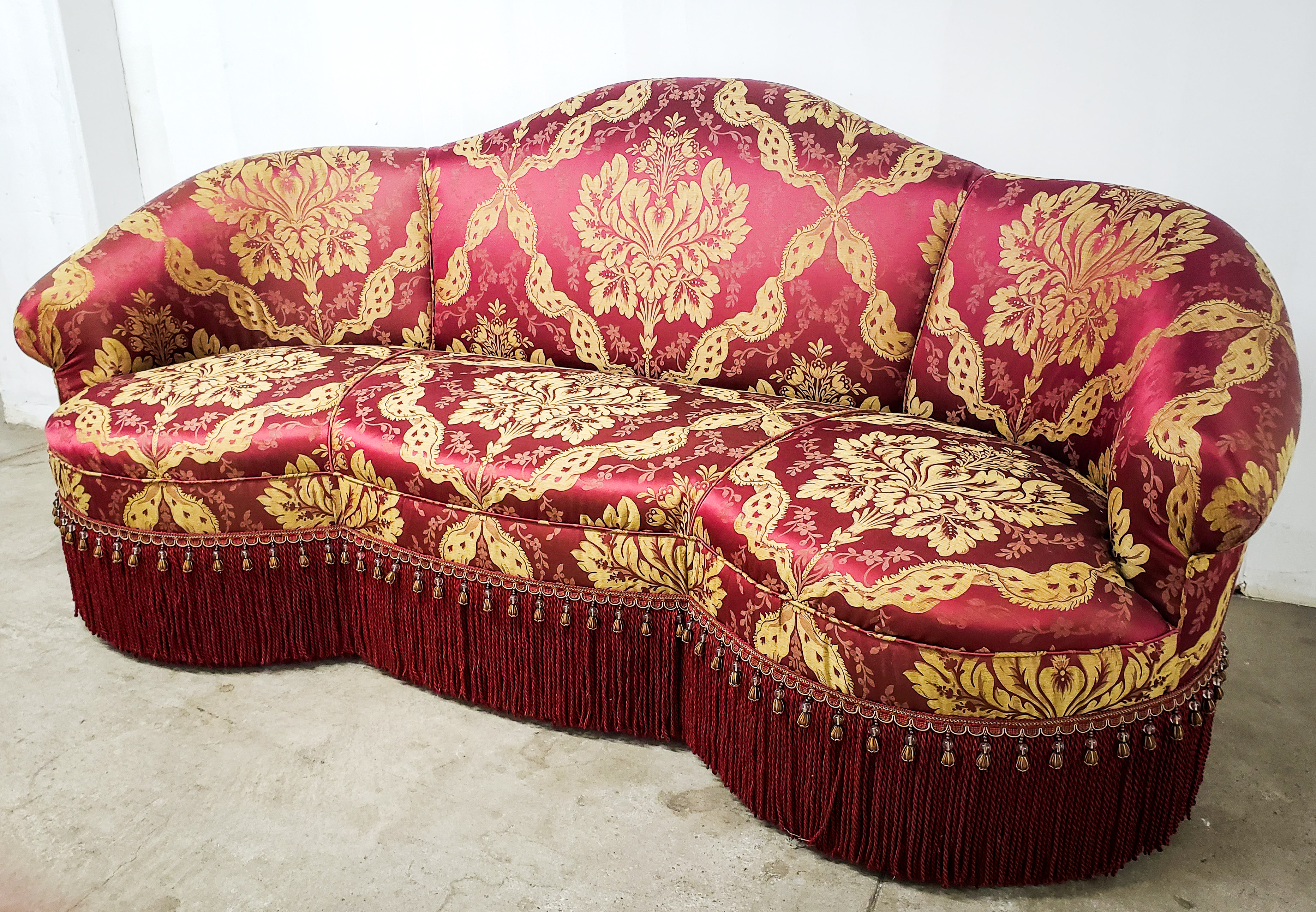 Damask Settee