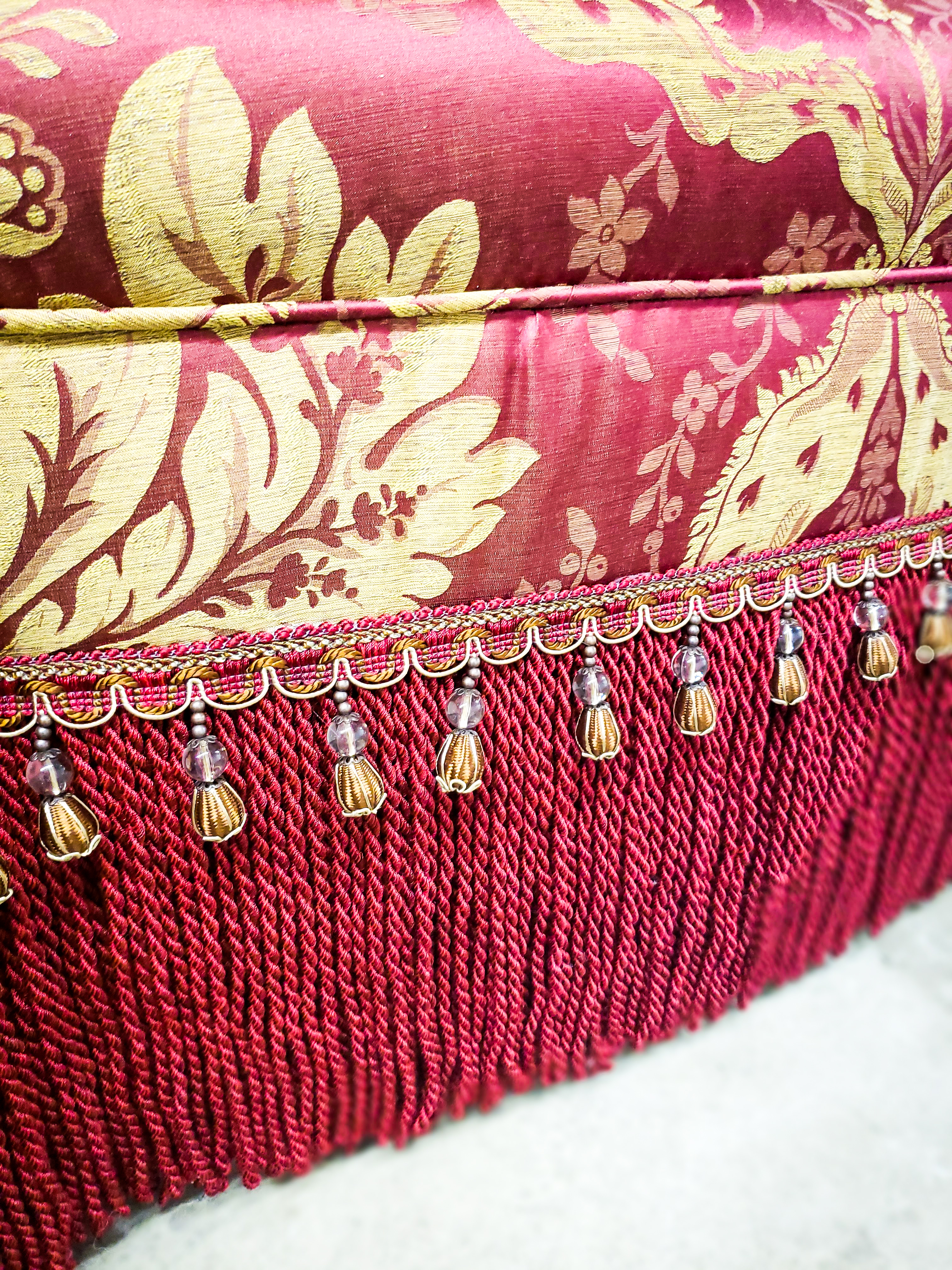 Damask Settee