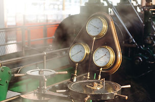 vapor máquina de la industria