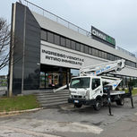 Insegna luminosa per bar a Roma