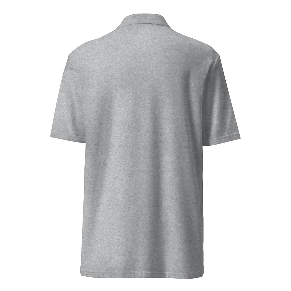 Thumbnail: Agnus Dei (White) - Unisex pique polo shirt