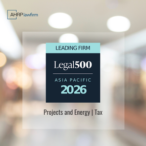 AHRP Law Firm Ranked in The Legal 500 Asia Pacific 2026
