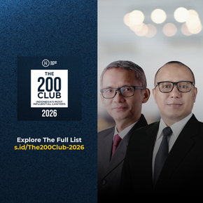 AHRP Leaders Named Among Indonesia’s 200 Most Influential Lawyers