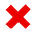 Red X