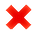 Red X