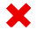 Red X
