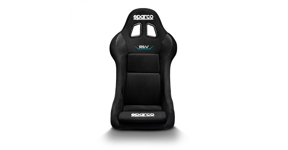 Miniatura: Asiento baquet fijo de fibra SPARCO REV QRT