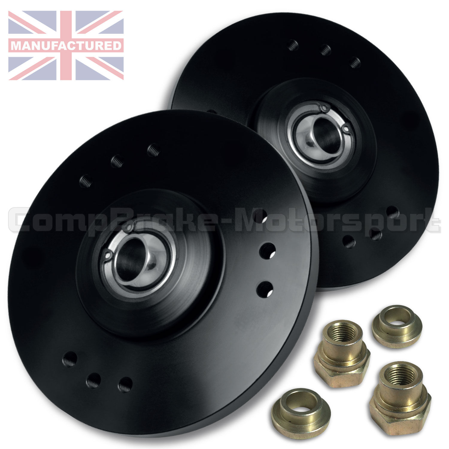 Copelas de suspensión uniball fijas Compbrake PEUGEOT 207 Delanteras