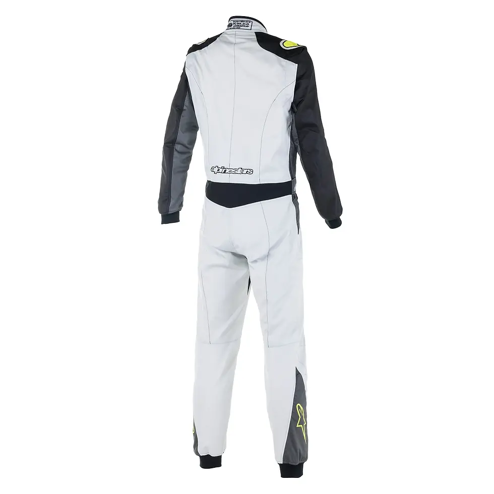 Miniatura: Mono de carreras Gris Rojo homologado FIA Alpinestars ATOM Talla 54