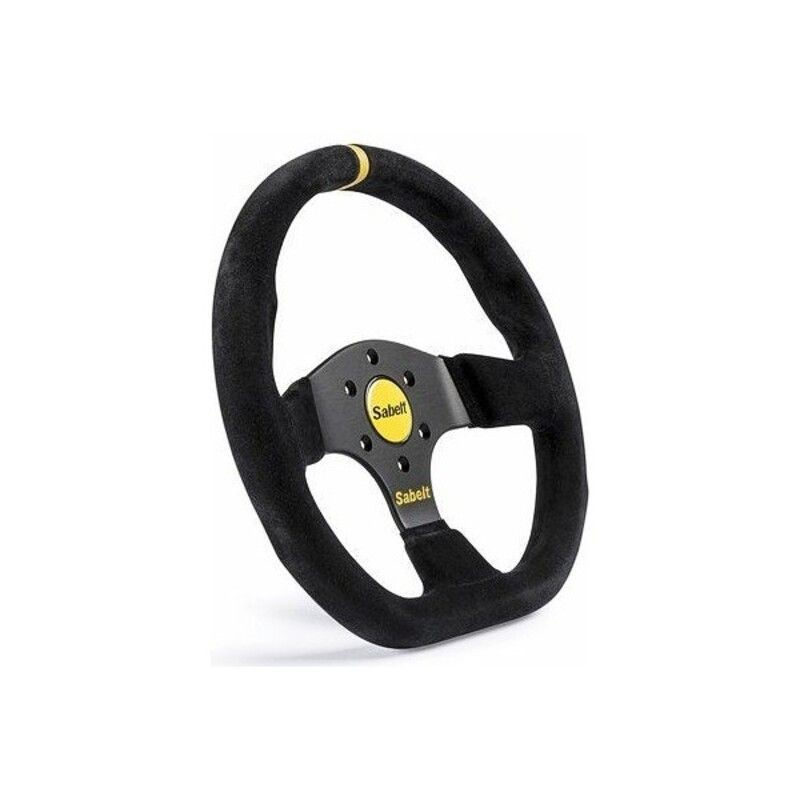 Miniatura: Volante plano GT Sabelt SW-733 piel vuelta 330mm