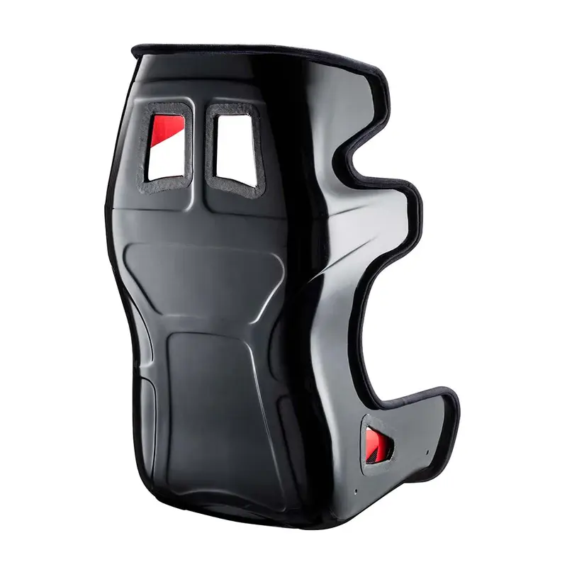Miniatura: Asiento baquet fijo de fibra con orejas SABELT GT PAD + Almohadillas