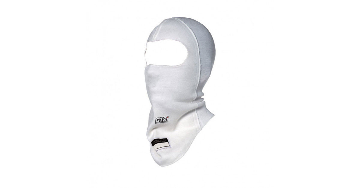 Sotocasco blanco ropa interior ignífuga GT2i FIA 8856-2018