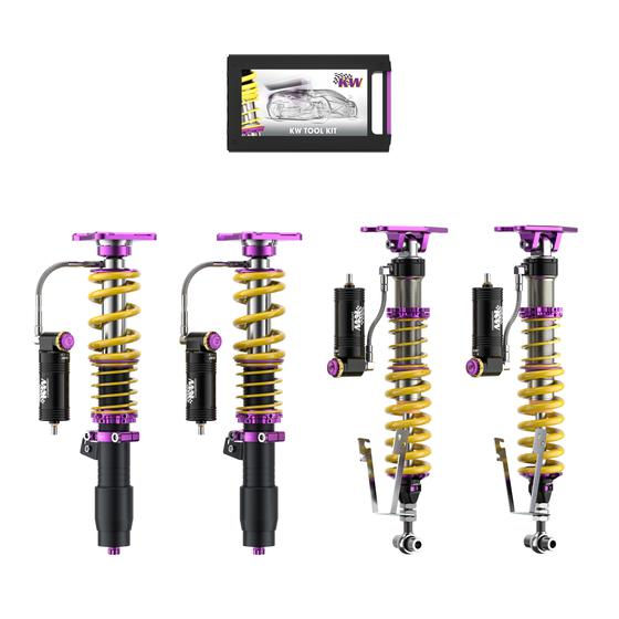 Suspensiones roscadas BMW M4 CSLG82 KW V4 - COMPETITION - MUELLE EN AMORTIGUADOR