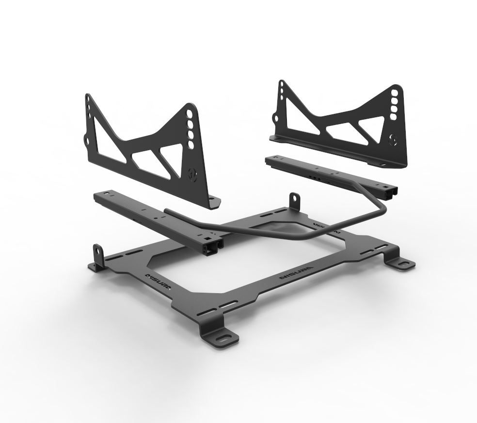 Base de asiento para Semibacket sin laterales con corredera BMW E90 / E80 NISUBA