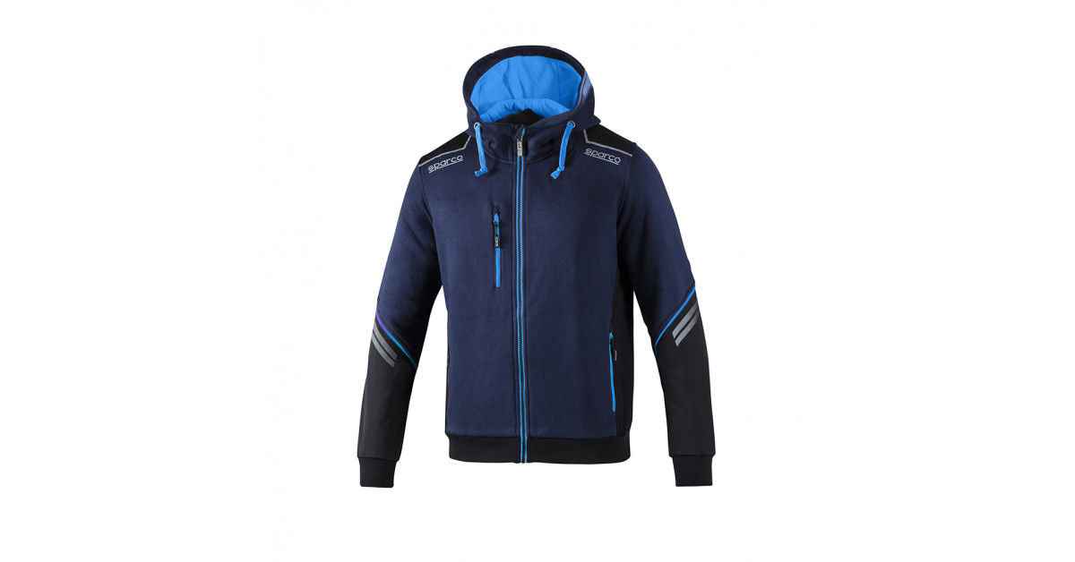 Sudadera con capucha Azul SPARCO TECH Talla L
