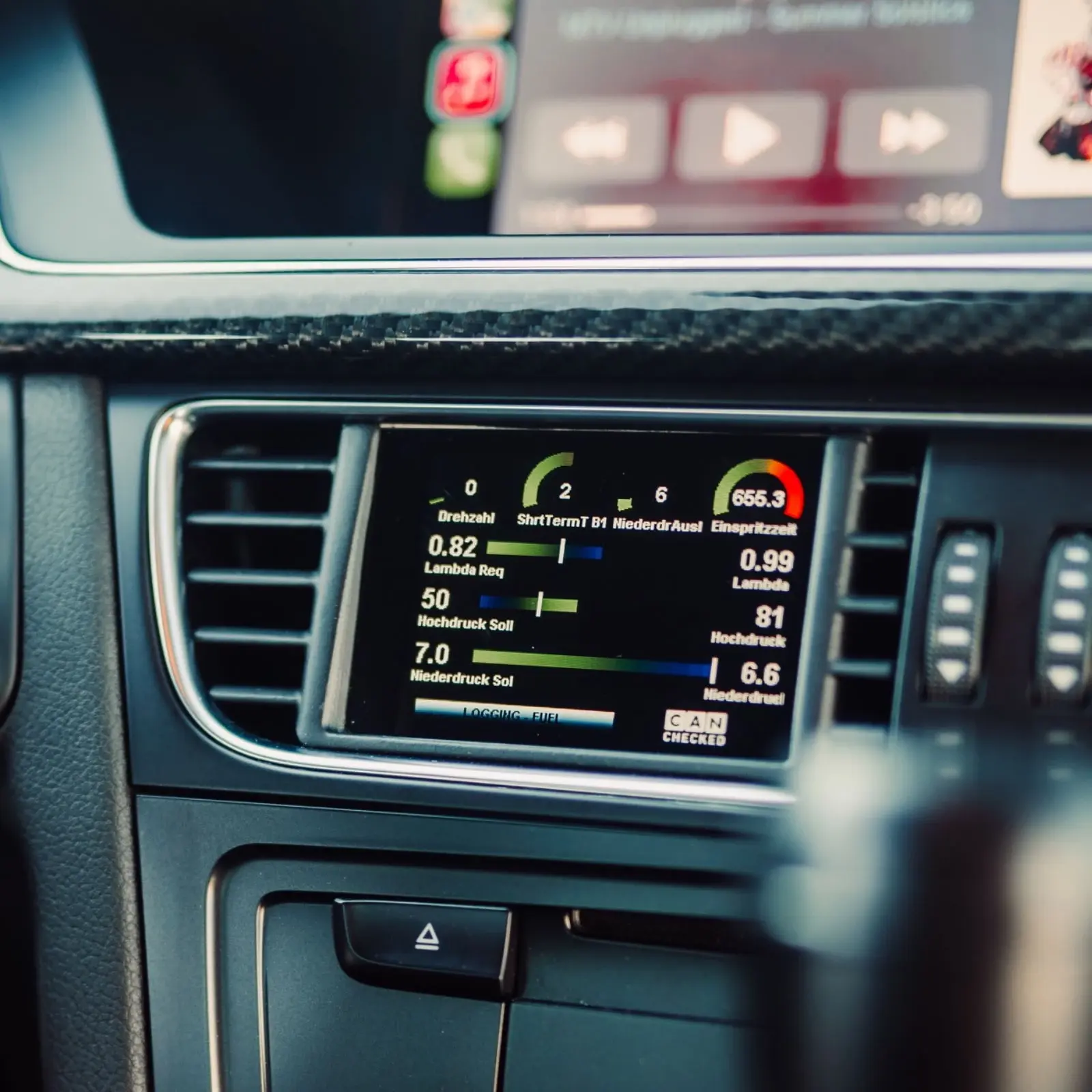 Pantalla Audi A4 (B8) Can Bus táctil Multifunción 2.8" Canchecked