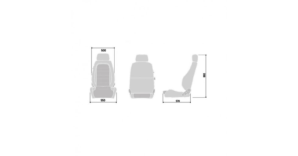 Miniatura: Asiento baquet tubular reclinable SPARCO GT