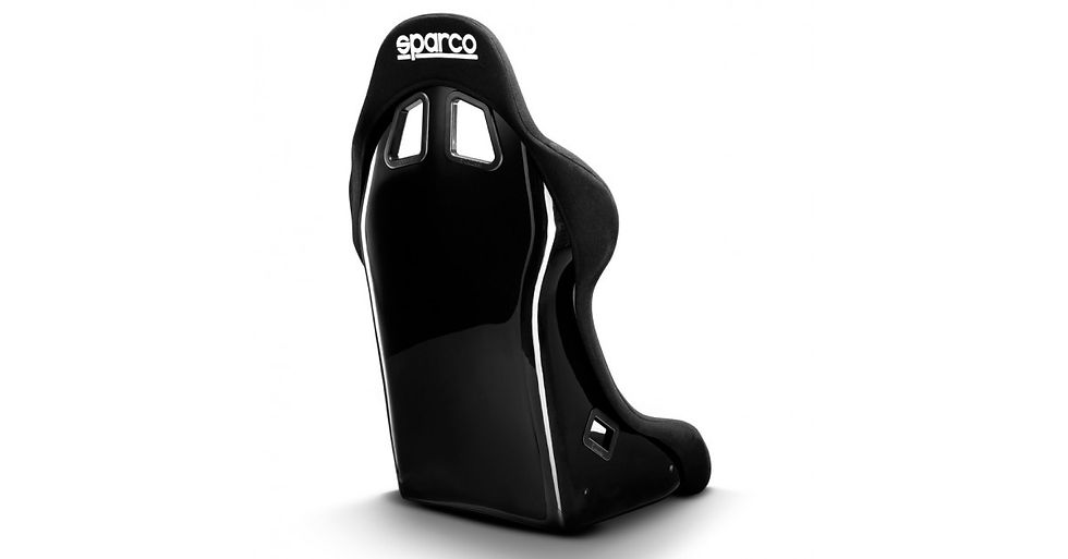 Miniatura: Asiento baquet fijo de fibra SPARCO REV QRT