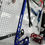 Miniatura: Freno de mano azul vertical invertido 41cm