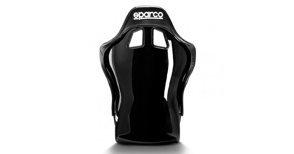 Miniatura: Asiento baquet fijo de fibra SPARCO GRID Q SKY