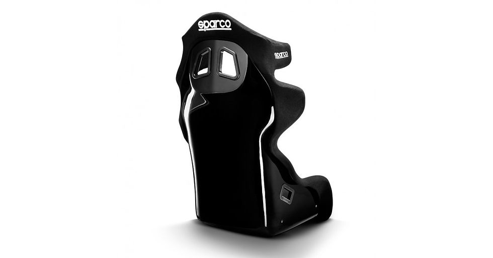 Miniatura: Asiento baquet fijo de fibra con orejas SPARCO PRO ADV