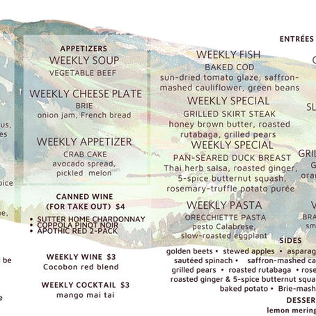 Culinary Corner, Week of 6/13/22 AND Sip & Savor Wrap-up!