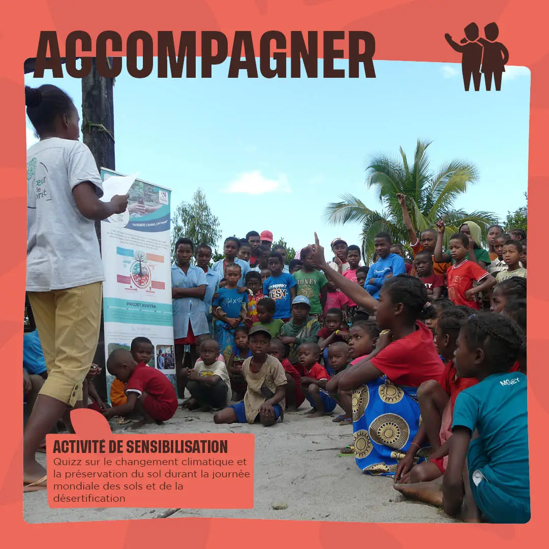 Accompagner : activité de sensibilisation