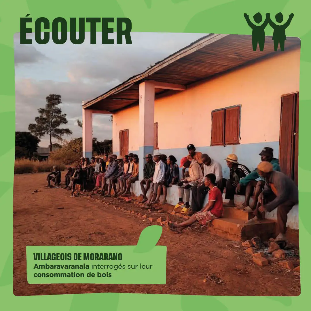 Ecouter les villageois