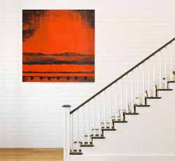 Large wall art for staircase by Eugene Ivanov