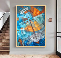 Large wall art for staircase by Eugene Ivanov