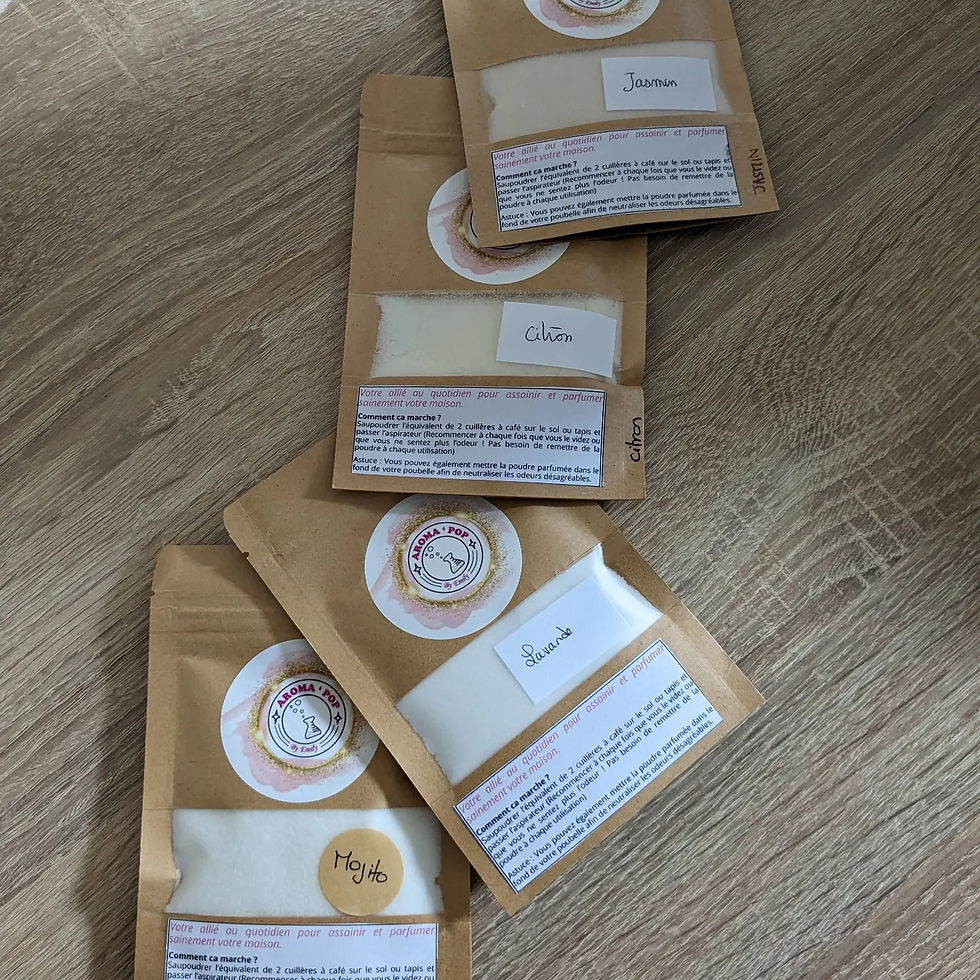 Poudre Parfumée - Citron Meringué