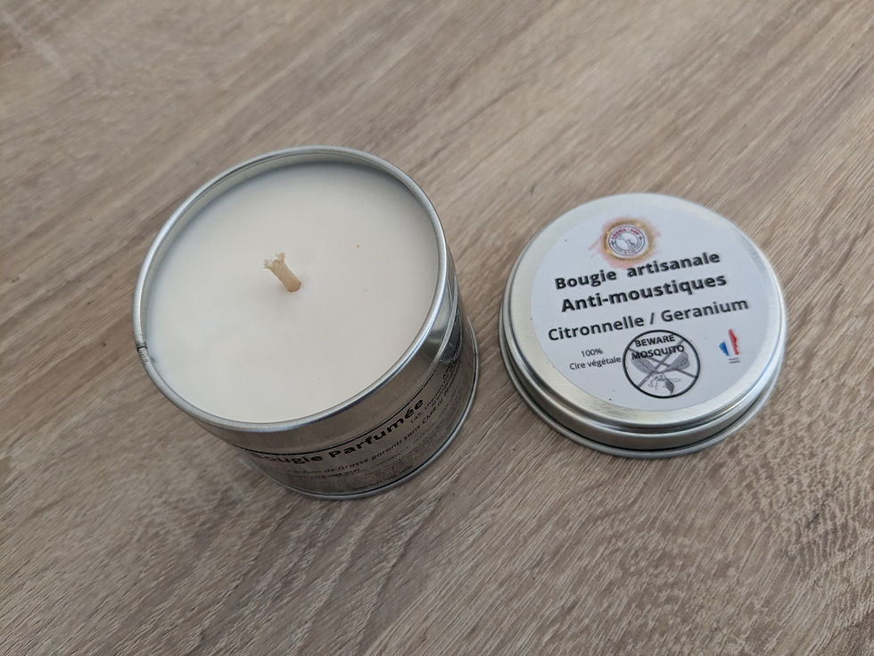 Bougie Anti-moustique - Boîte "Esprit"
