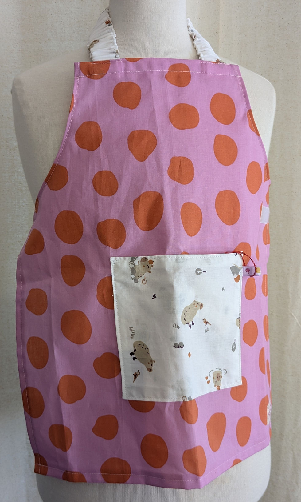 Tablier enfant (2/4 ans) – "Animaux Farfelus"