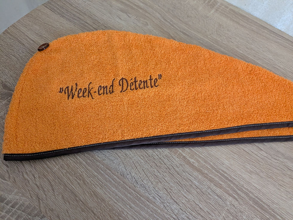 Turban adulte - "Week-end Détente"