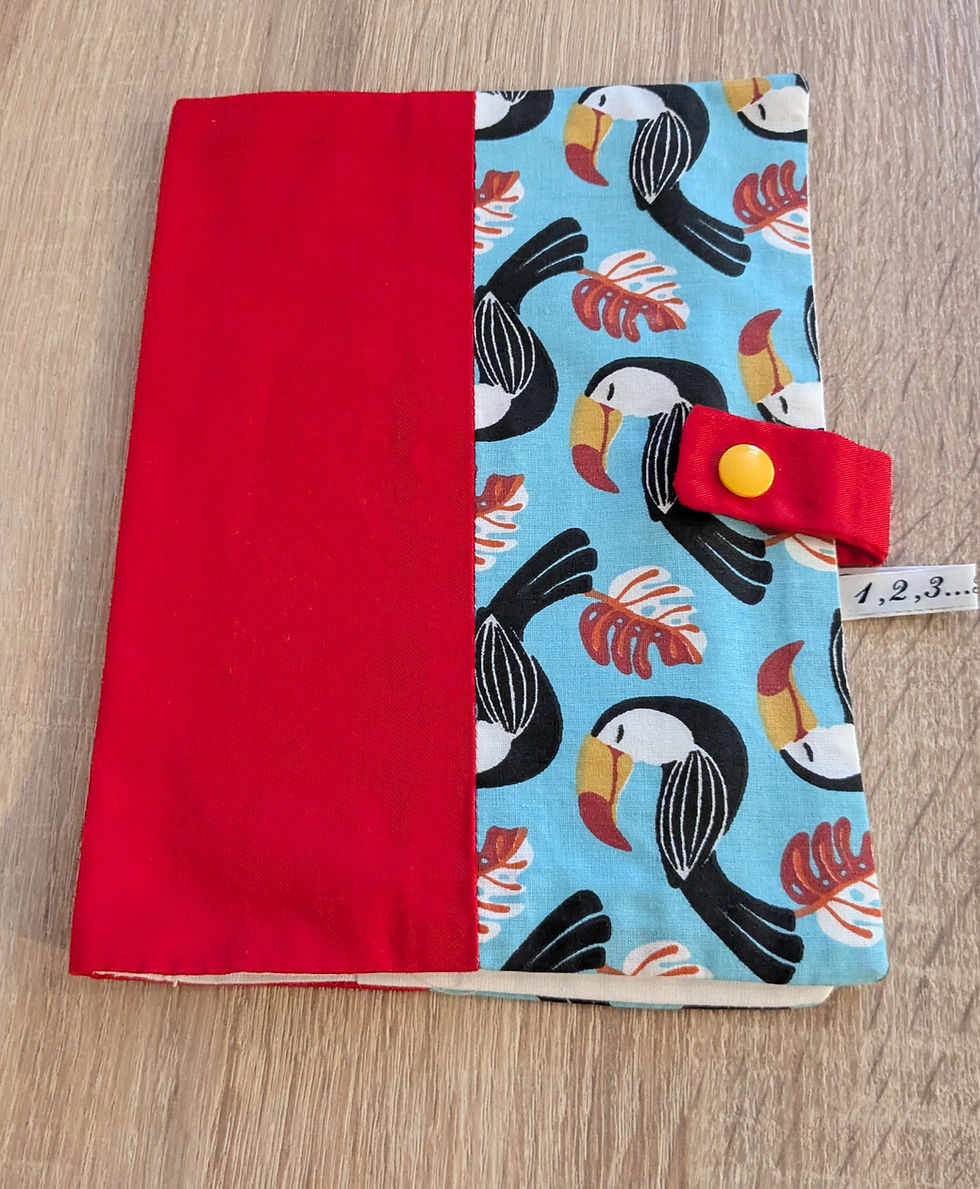 "Une aventure tropicale" - Protège carnet de santé