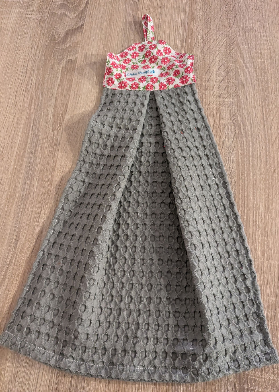 Essuie- mains Anthracite/ Marguerites