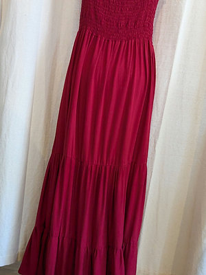 Robe longue "flamme Majestueuse" rouge