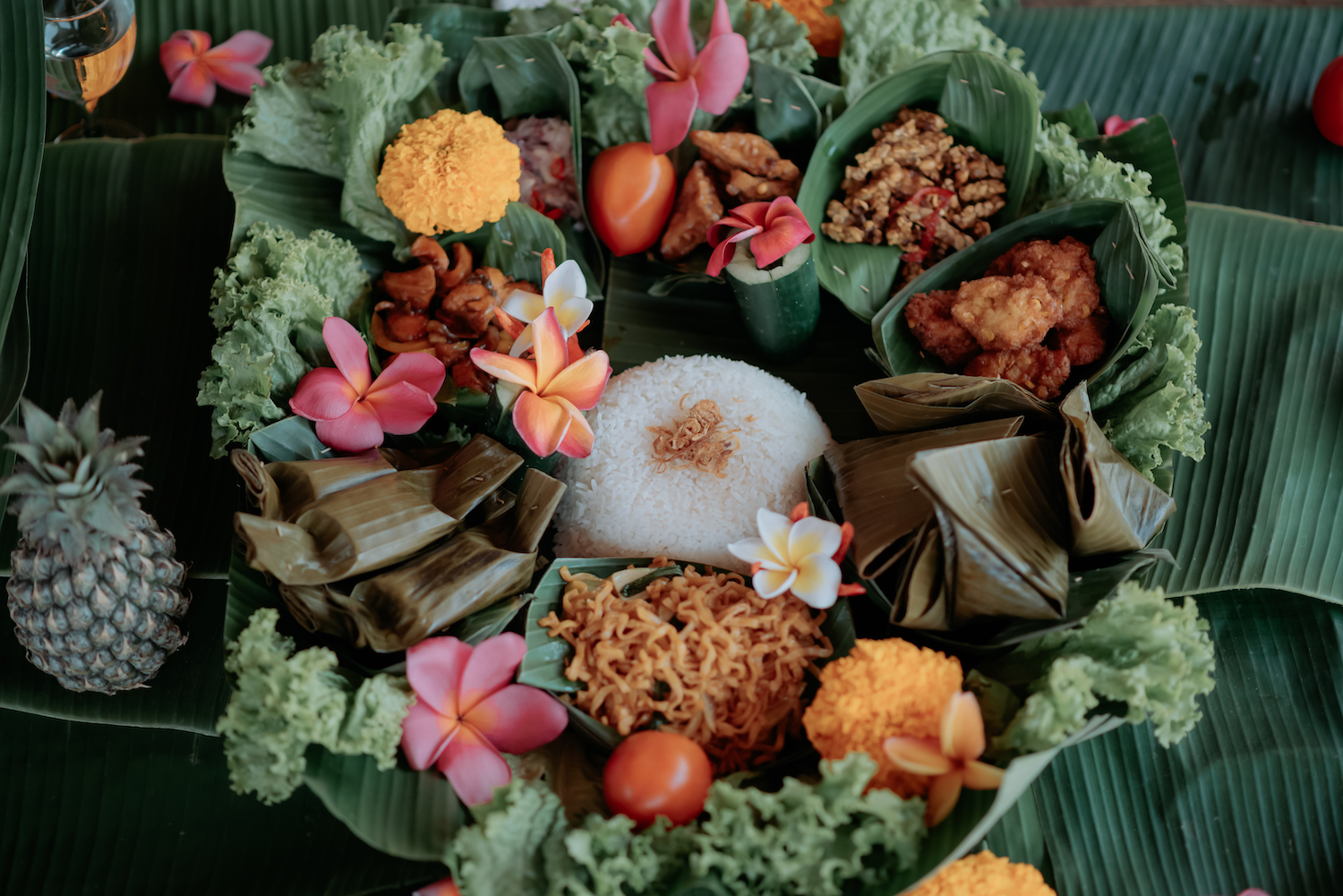 traditional balinese lunch