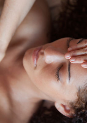 Sessão de cura de Reiki