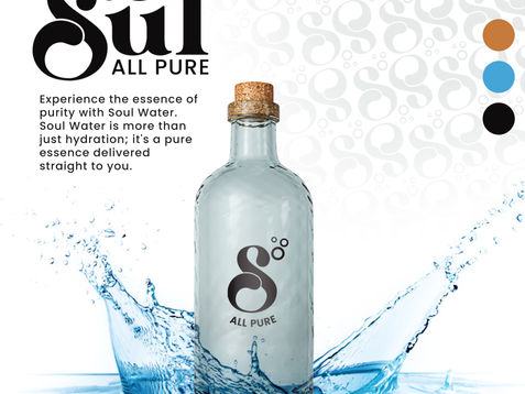 soul water brand logo display