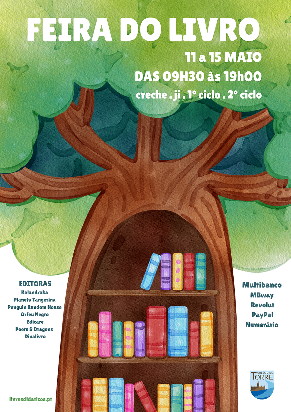 Feira do Livro | Creche, JI, 1º Ciclo e 2º Ciclo