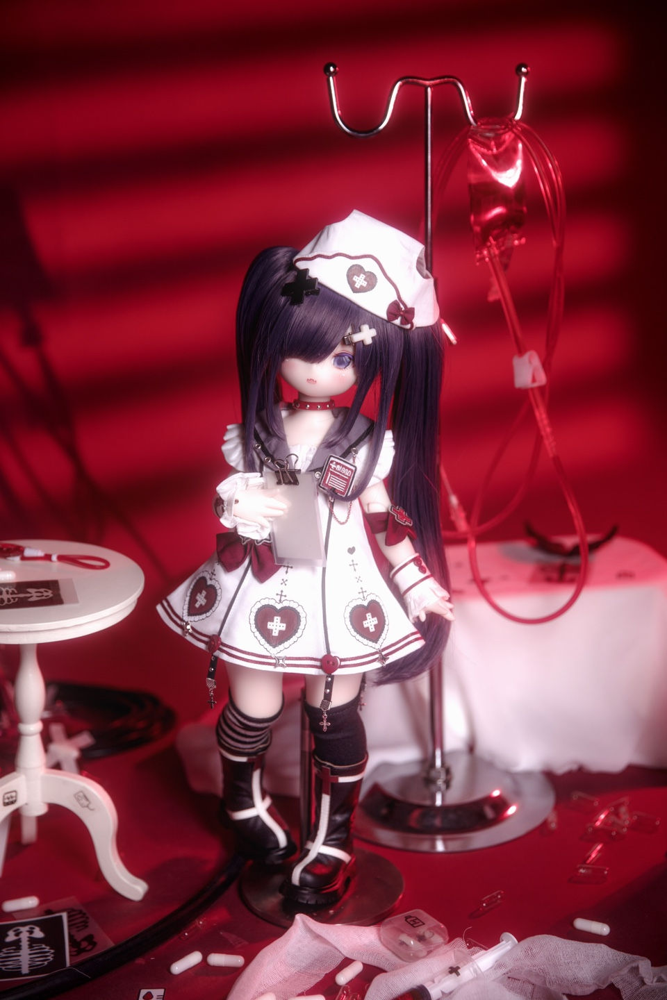 Thumbnail: 「Veg Pao」Infinite Blood Moon Nightmare (MDD/MSD/Chubby l 1/4) BJD Outfit Only