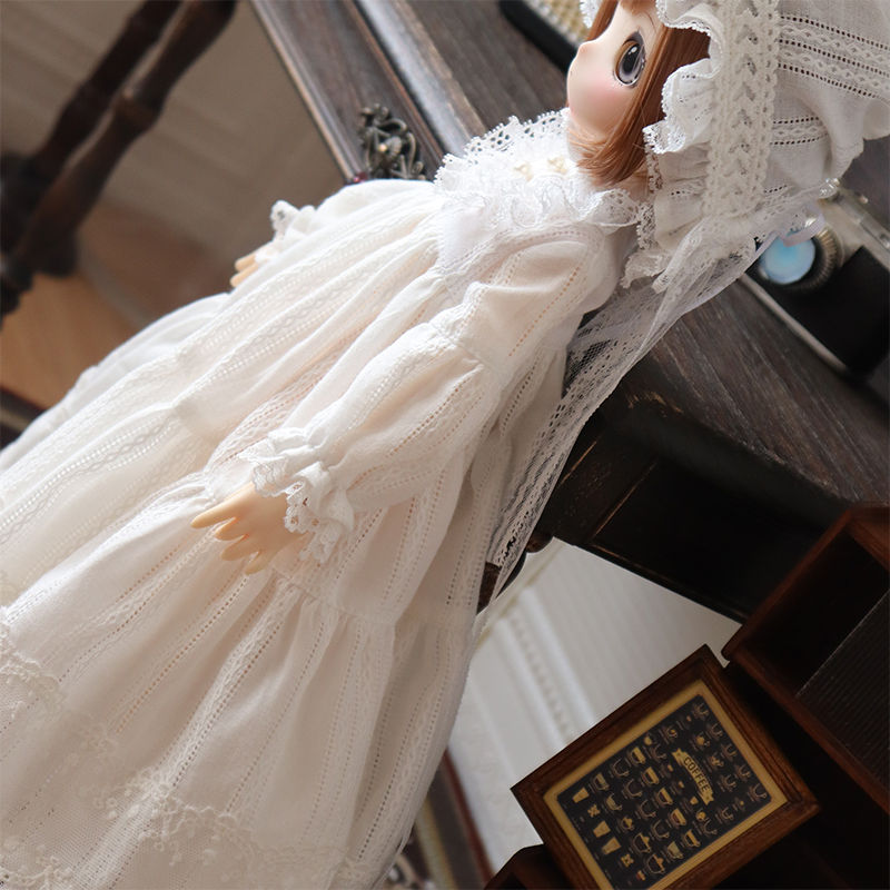 Thumbnail: 「Bangkrup Girl」Silk Mary Jane Uniform BJD Shoes (OB22/OB24/Blythe)