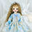 Thumbnail: 「Bangkrup Girl」Blue Flower (MDD/MSD/Chubby l 1/4)  BJD Outfit