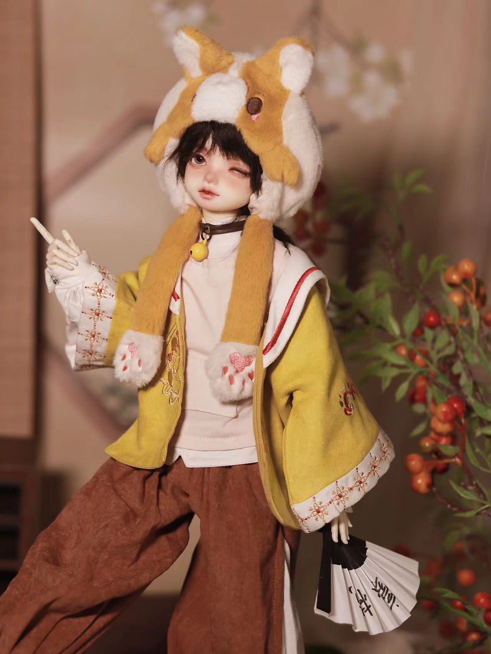 Thumbnail: 「Cha Cha」Doggy (MDD/MSD/1/4) BJD Outfit Only