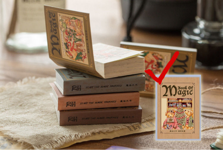 Thumbnail: 「Tata」Mini Books (OB11 / 1/12 l 1/8 l 1/6 l 1/4 l 1/3) Props ONLY