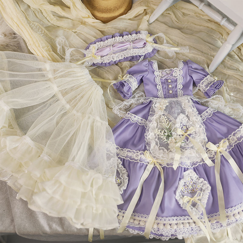 Thumbnail: 「Bangkrup Girl」Morning Mist Lilac BJD Outfit Only (YOSD l 1/6)